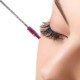 Lash brushes - Mascara en wenkbrauw borsteltjes 50st - Kleur Donker Roze Glitter