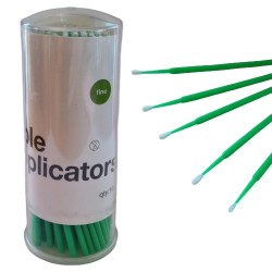 Micro Applicators - Wimper borsteltjes - Wimper Extentions Borsteltjes in koker 100st - Groen Micro Applicators - Wimper borsteltjes - Wimper Extentions Borsteltjes in koker 100st - Groen
