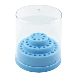 Frees Bit Houder - Nagel Bithouder voor 48 bitjes/freesjes - Kleur: Blauw Frees Bit Houder - Nagel Bithouder voor 48 bitjes/freesjes - Kleur: Blauw
