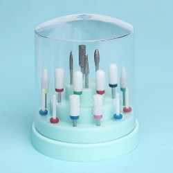 Frees Bit Houder - Nagel Bithouder voor 48 bitjes/freesjes - Kleur: Mint Frees Bit Houder - Nagel Bithouder voor 48 bitjes/freesjes - Kleur: Mint