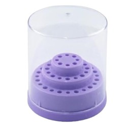 Frees Bit Houder - Nagel Bithouder voor 48 bitjes/freesjes - Kleur: Paars Frees Bit Houder - Nagel Bithouder voor 48 bitjes/freesjes - Kleur: Paars