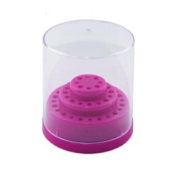 Frees Bit Houder - Nagel Bithouder voor 48 bitjes/freesjes - Kleur: Roze Frees Bit Houder - Nagel Bithouder voor 48 bitjes/freesjes - Kleur: Roze