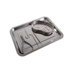 Instrumenten plateau - Instrumenten tray - Instrumenten schaal - Maat M Instrumenten plateau - Instrumenten tray - Instrumenten schaal - Maat M