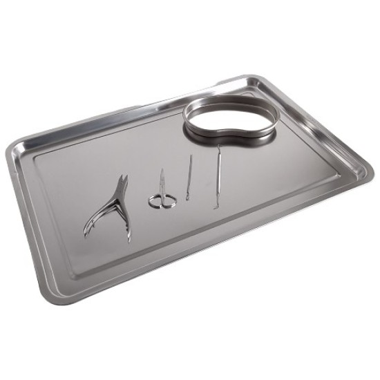 Instrumenten plateau - Instrumenten tray - Instrumenten schaal - Maat XL