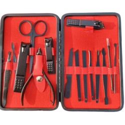 Manicure set in etui 15 delig Manicure set in etui 15 delig