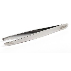 Pincet Schuine Bek (Basic): Zilver  Pincet Schuine Bek (Basic): Zilver