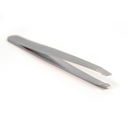 Pincet Schuine Bek (Basic): Zilver  Pincet Schuine Bek (Basic): Zilver
