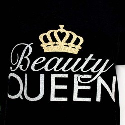 T-shirt met opdruk Beauty Queen Nr. 02 T-shirt met opdruk Beauty Queen Nr. 02