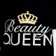 T-shirt met opdruk Beauty Queen Nr. 02