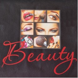 Schort met afbeelding Make-up Beauty Nr. 01 Schort met afbeelding Make-up Beauty Nr. 01