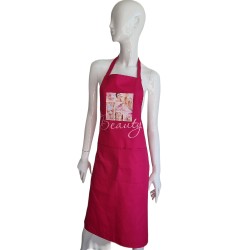 Schort met afbeelding Pink Rose Beauty Nr. 05 Schort met afbeelding Pink Rose Beauty Nr. 05
