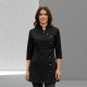 Tuniek Esmee 3/4 mouw: Zwart