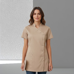 Tuniek Esmee Katoen: Taupe