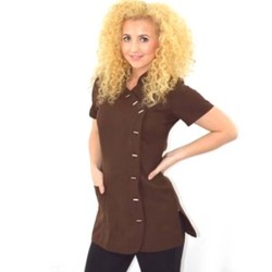 Tuniek Esmee: Donkerbruin Tuniek Esmee: Donkerbruin