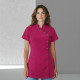 Tuniek Romy: Roze met zwarte bies