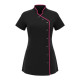 Tuniek Romy: Zwart met roze bies Tuniek Romy: Zwart met roze bies