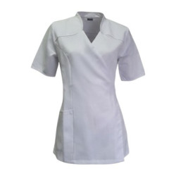 Wikkeltuniek Wendy (Polyester) - Wit