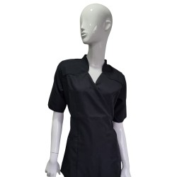 Wikkeltuniek Wendy (Polyester) - Zwart Wikkeltuniek Wendy (Polyester) - Zwart