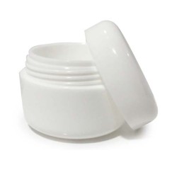 15ml Creme potjes wit 10st dubbelwandig 15ml Creme potjes wit 10st dubbelwandig