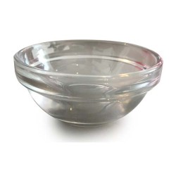 Mengschaaltje wimperverf glas groot