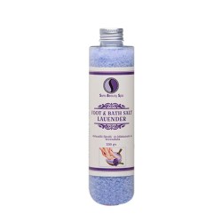 Sara Beauty Spa Relaxing Bath&Foot Salt with Lavender 330gr Sara Beauty Spa Relaxing Bath&Foot Salt with Lavender 330gr