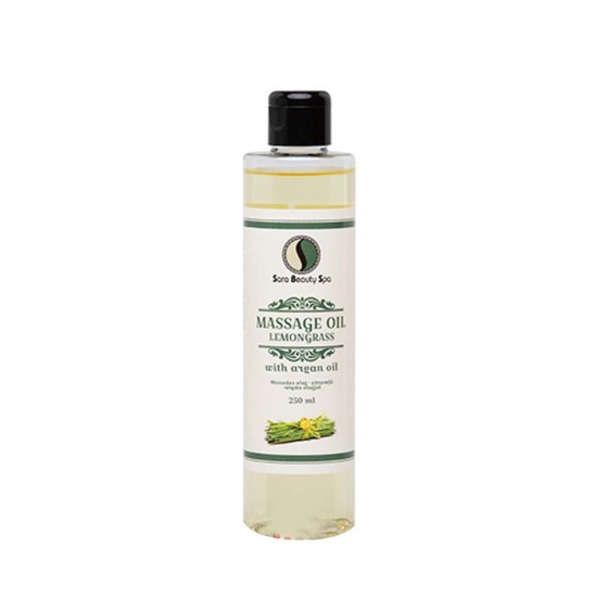 Sara Beauty Spa Massage olie Lemongrass (Argan) 250ml