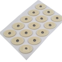 Vilt ringen - Likdoornpleister - Ovaal Klein 15st