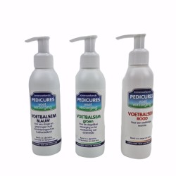 Samenwerkende Pedicures Voetbalsem Blauw 150ml Samenwerkende Pedicures Voetbalsem Blauw 150ml