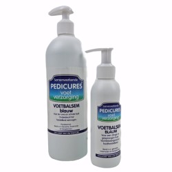Samenwerkende Pedicures Voetbalsem Blauw 500ml Samenwerkende Pedicures Voetbalsem Blauw 500ml