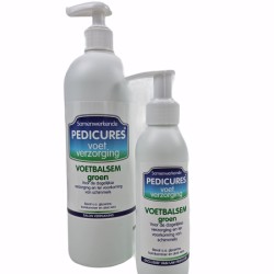 Samenwerkende Pedicures Voetbalsem Groen 500ml Samenwerkende Pedicures Voetbalsem Groen 500ml