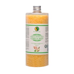 Sara Beauty Spa Refreshing bath&foot salt with citrus and mint 1320 gr Sara Beauty Spa Refreshing bath&foot salt with citrus and mint 1320 gr