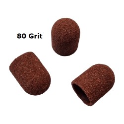 Pedicure slijpkapjes Ø 13 mm - 10 stuks Bruin