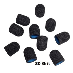 Pedicure slijpkapjes Ø 13 mm - 10 stuks Zwart Pedicure slijpkapjes Ø 13 mm - 10 stuks Zwart