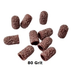 Pedicure slijpkapjes Ø 5 mm - 10 stuks Bruin Pedicure slijpkapjes Ø 5 mm - 10 stuks Bruin