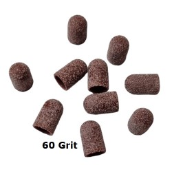 Pedicure slijpkapjes Ø 7 mm - 10 stuks Bruin