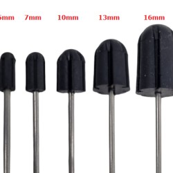 Slijpkaphouder voor schuurkapjes met ronde top 7mm