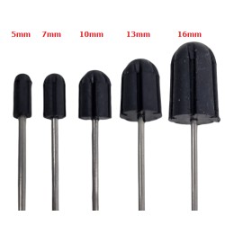 Slijpkaphouder voor schuurkapjes met ronde top 5mm Slijpkaphouder voor schuurkapjes met ronde top 5mm