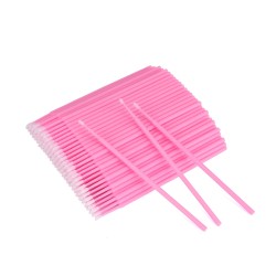 Wimper Micro Brush - Micro Lash Brush - Wimper Extentions Brush - Zakje 100st - Roze Wimper Micro Brush - Micro Lash Brush - Wimper Extentions Brush - Zakje 100st - Roze