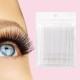 Wimper Micro Brush - Micro Lash Brush - Wimper Extentions Brush - Zakje 100st - Wit