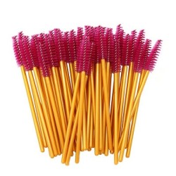 Mascara en wenkbrauw borsteltjes 25st Mascara en wenkbrauw borsteltjes 25st